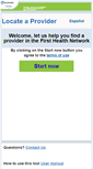 Mobile Screenshot of firsthealthinternational.com